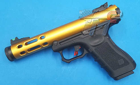 WE Glock Galaxy Gas Blow Back (Gold) - Click Image to Close